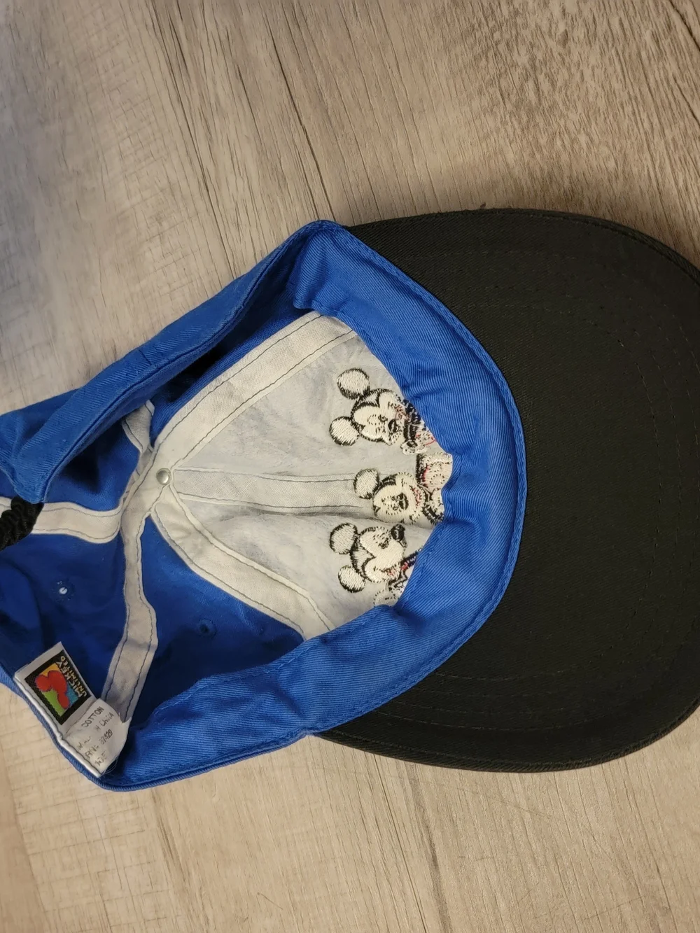 Disney Mickey Mouse Blue & Black Kids Cap